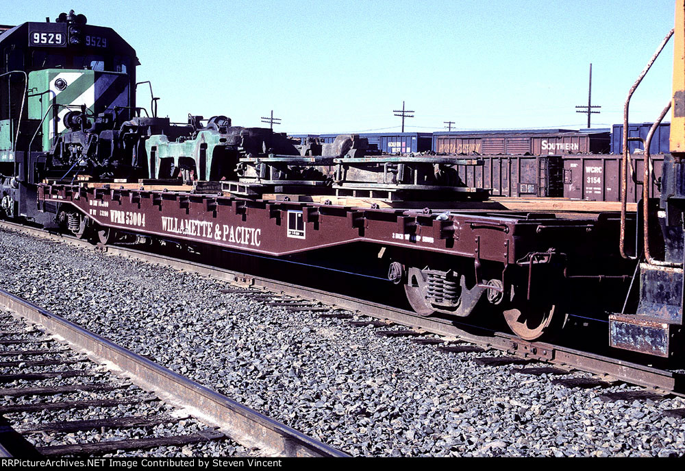 Wilamette & Pacific flat WPRR #53004